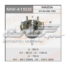 Маточина задня MW41502 Masuma