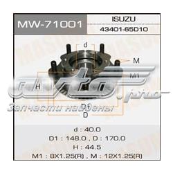 Маточина переднього колеса Masuma MW71001