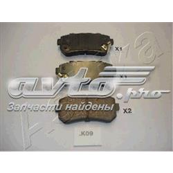 PKAE33 Parts-Mall Колодки гальмівні задні, дискові