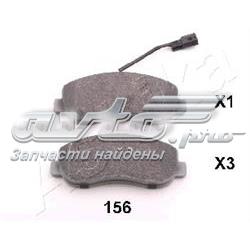Гальмівні колодки Ashika 5001156 ціна, від 25.31 USD