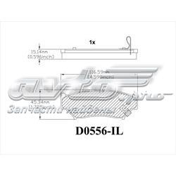 Купити MKD556 Friction Master Колодки гальмівні передні, дискові