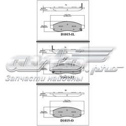 Колодки гальмівні передні, дискові CMX1015 Friction Master