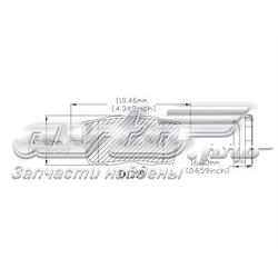 Задні гальмівні колодки Friction Master CMX1259 ціна, від 20.43 USD