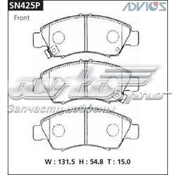Гальмівні колодки Advics SN425P ціна, від 16.43 USD