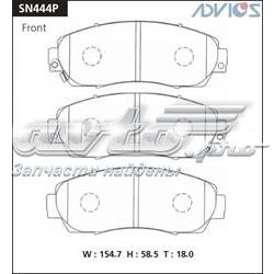 Гальмівні колодки Advics SN444P ціна, від 30.24 USD