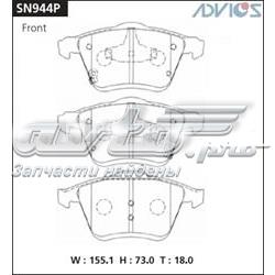 SN944P Advics Передні гальмівні колодки