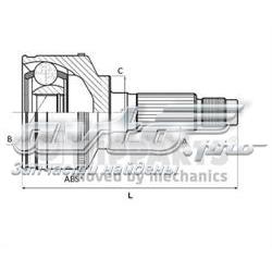 Граната колісна Nipparts N2820522 ціна, від 31.16 USD