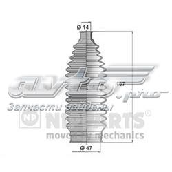 Пильник рульового механізму/рейки, правий Nipparts J2843011 ціна, від 12.04 USD