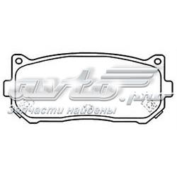 Задні гальмівні колодки Akyoto AKD1109 ціна, від 13.37 USD