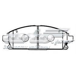 Гальмівні колодки Akyoto AKD7Z026 ціна, від 30.92 USD