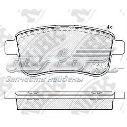 Задні гальмівні колодки Nibk PN0381 ціна, від 15.31 USD