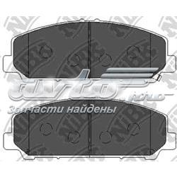 PN0841 Nibk Передні гальмівні колодки