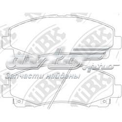 PN28003 Nibk Передні гальмівні колодки