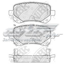 Купити PN53002 Nibk Задні колодки
