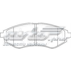 Гальмівні колодки Nibk PN0370 ціна, від 12.67 USD