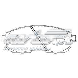 Гальмівні колодки Nibk PN2201 ціна, від 29.10 USD