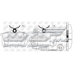 Задні гальмівні колодки Nibk PN0019W ціна, від 24.15 USD