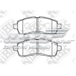Колодки гальмівні передні, дискові PN0544 Nibk