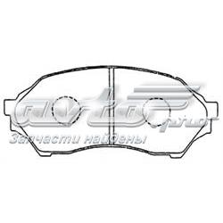 Гальмівні колодки Nibk PN5425 ціна, від 16.49 USD