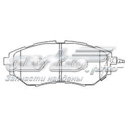 Гальмівні колодки Nibk PN7499 ціна, від 39.09 USD