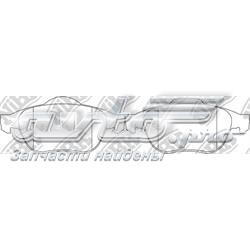 Гальмівні колодки Nibk PN0204 ціна, від 31.18 USD