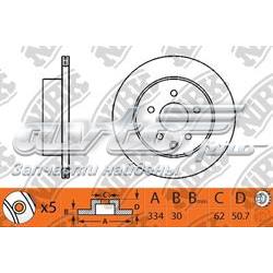 Диск гальмівний передній RN1244 Nibk