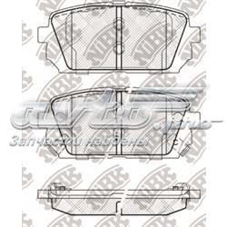 Колодки гальмові задні, дискові PN0426 Nibk
