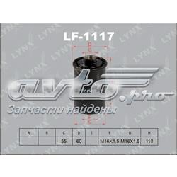 Фільтр паливний LF1117 Lynxauto