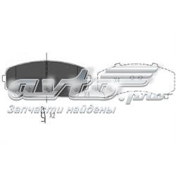 Передні тормозні колодки KBP4558 Kavo Parts
