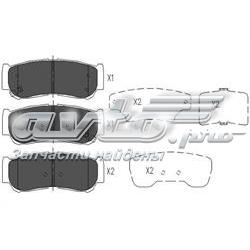 Задні дискові колодки Kavo Parts KBP3024