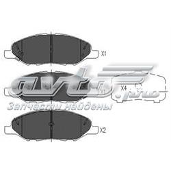 Передні тормозні колодки KBP6578 Kavo Parts
