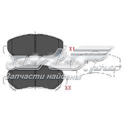 Купити KBP6519 Kavo Parts Колодки гальмівні передні, дискові