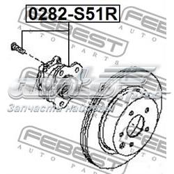 0282S51R Febest маточина задня