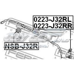 Втулка стабілізатора заднього NSBJ32R Febest