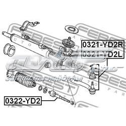 Купити 0321YD2R Febest Рульовий наконечник