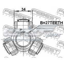 ШРУС внутрішній, тришиб/трипод/тріпоід FEBEST 0216F50