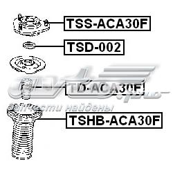 TDACA30F Febest буфер-відбійник амортизатора переднього