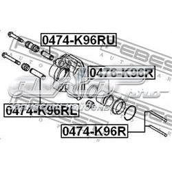 0476K96R Febest Поршень супорта гальмівного, заднього