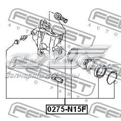 Ремкомплект суппорта гальмівного, переднього Febest 0275N15F