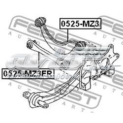 Важіль задньої підвіски поперечний 0525MZ3FR Febest