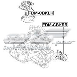 FDMCBKRR Febest Задня подушка двигуна