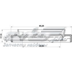 Сальник хвостовика редуктора заднього моста 95HBY38651017C Febest