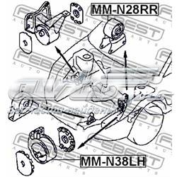 Купити MB691492 Mitsubishi Задня опора двигуна