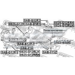 Прокладка стабільзатора заднього Subaru 20464FG020 ціна, від 1.69 USD
