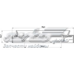 Купити 95HDS57790814X Febest Сальник передньої маточини