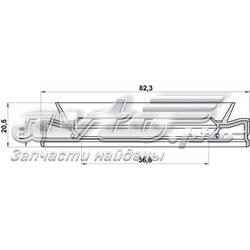 Купити 95HES38821420X Febest Сальник редуктора переднього моста