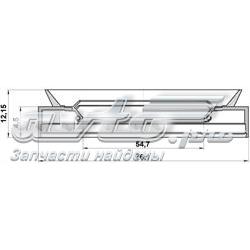 Купити 95PDS56760412X Febest Сальник передньої маточини
