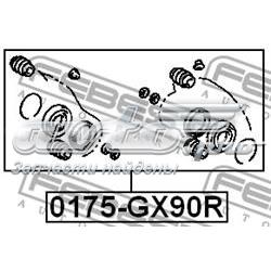 Купити 0175GX90R Febest Супорт гальмівного, заднього