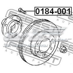 Купити 0184001 Febest Шпилька колісна, передня