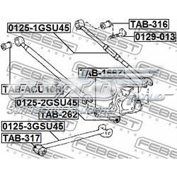Тяга поздовжня задньої підвіски Febest 01253GSU45
